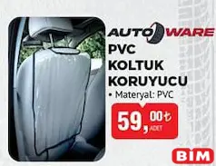 AUTOWARE PVC KOLTUK KORUYUCU
